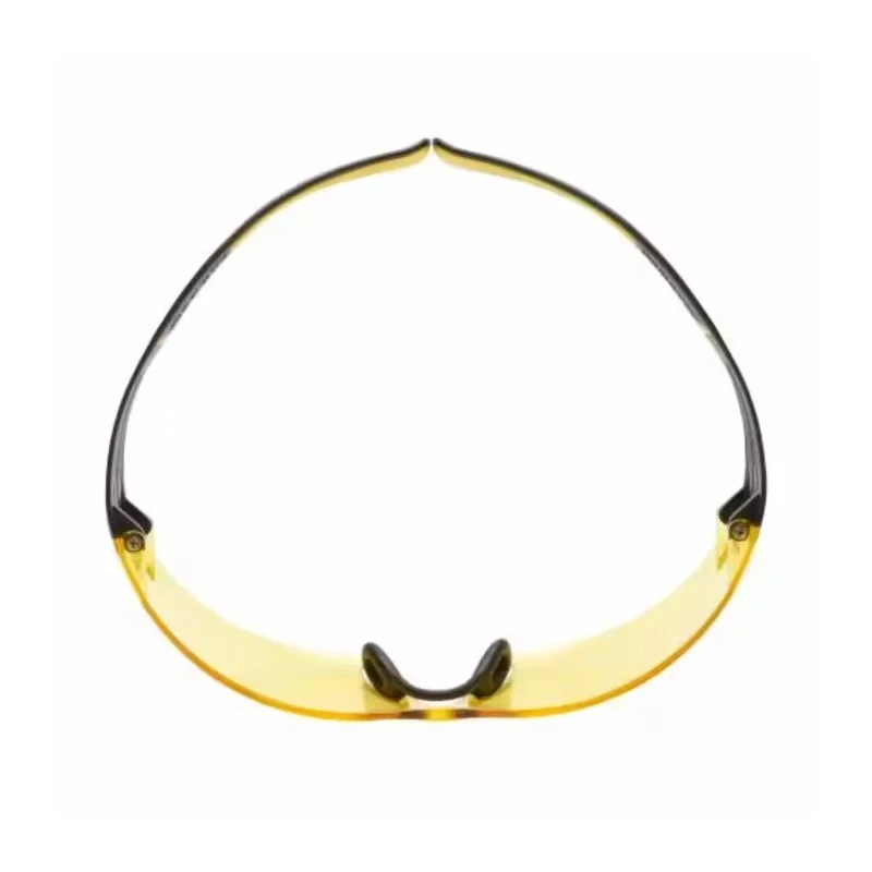 3M SecureFit™ 400 Series Safety Glasses, Amber Lens, Plastic Frame, Arc Flash Resistant SF403SGAF-YEL