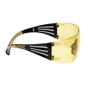 3M SecureFit™ 400 Series Safety Glasses, Amber Lens, Plastic Frame, Arc Flash Resistant SF403SGAF-YEL
