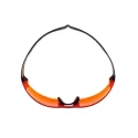 3M SecureFit™ 400 Safety Glasses with Orange Lens, Polycarbonate Frame, UV Protection, Solar Radiation SF406SGAF-BLA