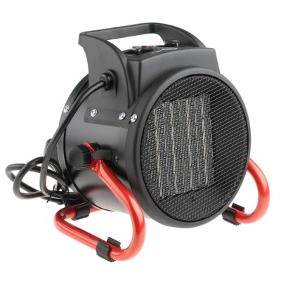 RS PRO 2 kW Floor-Mounted Fan Heater 230V AC 197 m³/h Air Flow Type G British 3-Pin Plug 174-6567