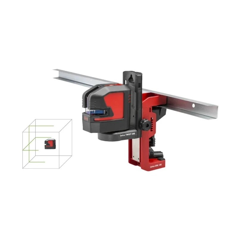 Leica Green Laser Level Self-Levelling 2 Lasers 525 nm Wavelength Indoor Use L2G 864420