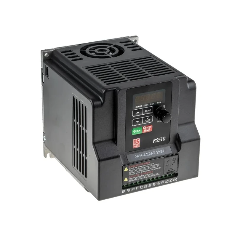 RS PRO 3-Phase Inverter Drive, 2.2 kW, 480V, 5.2 A, RS510 Series