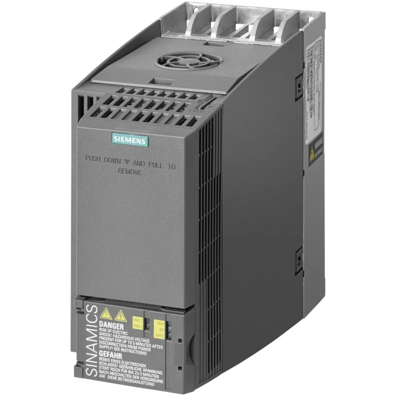 Siemens Inverter Drive 7.5 kW 3 Phase SINAMICS G120C Series 400V AC Vector Control 21.5A 6SL3210-1KE21-7UF1