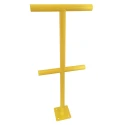 RS PRO Yellow Steel Safety Barrier, Safety Railing 400mm Length, 1m Height, 40mm Diameter 174-5919