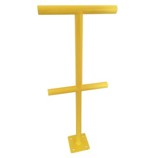 RS PRO Yellow Steel Safety Barrier, Safety Railing 400mm Length, 1m Height, 40mm Diameter 174-5919