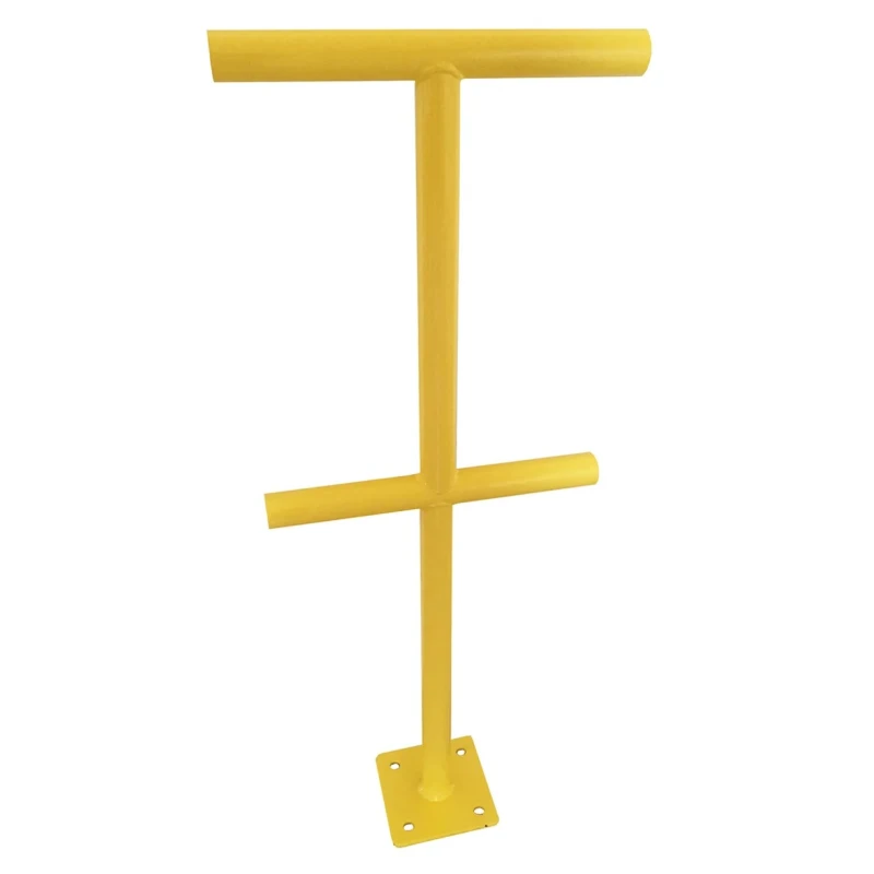 RS PRO Yellow Steel Safety Barrier, Safety Railing 400mm Length, 1m Height, 40mm Diameter 174-5919