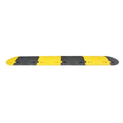 RS PRO High Visibility Rubber Speed Bump 2.5 m x 430 mm x 70 mm 174-5931
