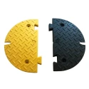 RS PRO High Visibility Rubber Speed Bump 2.5 m x 430 mm x 70 mm 174-5931