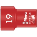 Wera 3/8 in Drive 19 mm 6 Point Hex Insulated Socket VDE 1000V Approved 46mm Overall Length 05004963001