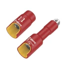 Wera 3/8 in Drive 19 mm 6 Point Hex Insulated Socket VDE 1000V Approved 46mm Overall Length 05004963001