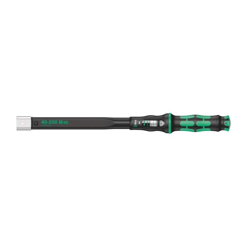 Wera Click-Torque X 4 Click Torque Wrench, Torque Range 40 to 200 Nm, Square Drive 14 x 18 mm, Overall Length 05075654001