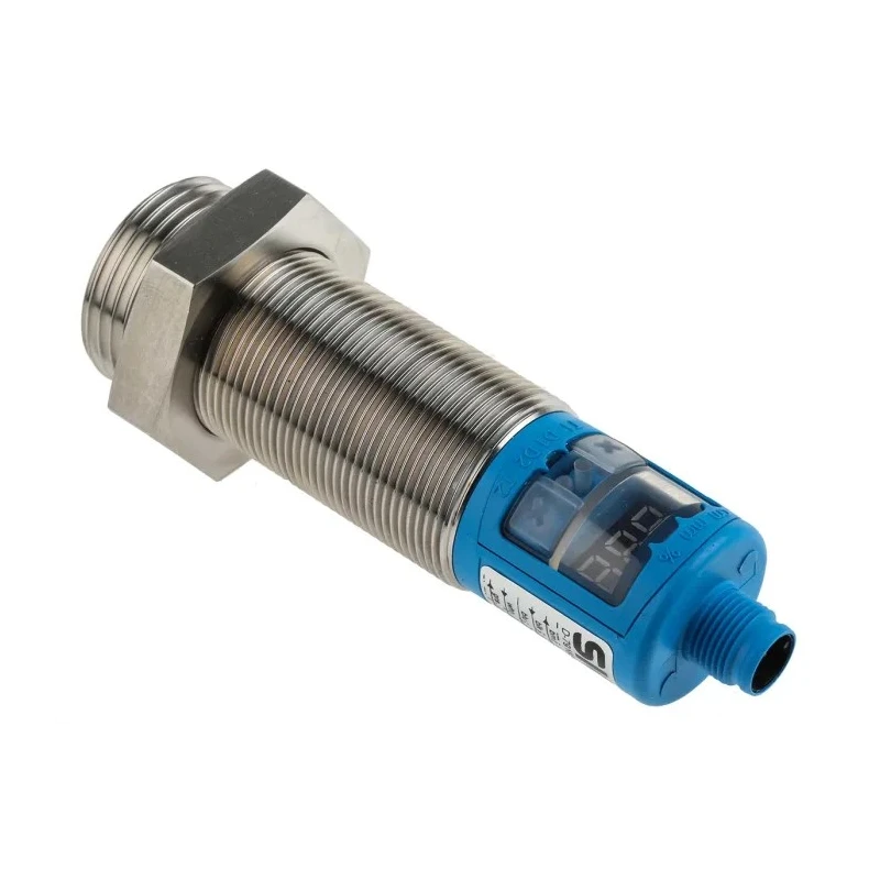 SICK Series Ultrasonic Level Sensor with Display, Screw Mount, Perfluoroelastomer Gasket, 1.4571 Stainless Steel Housing UP56