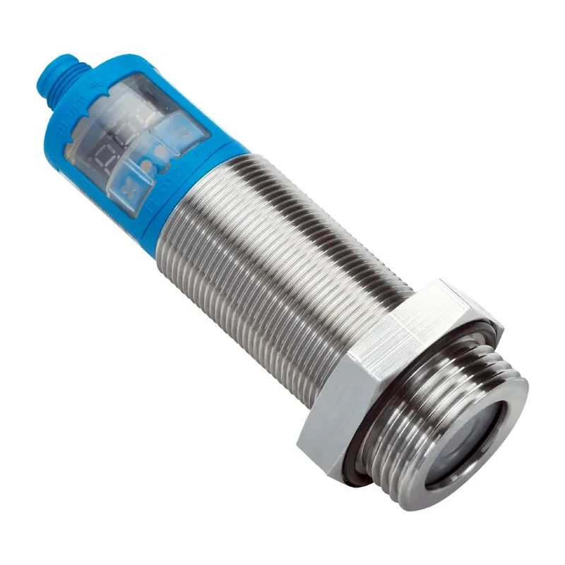 SICK Series Ultrasonic Level Sensor with Display, Screw Mount, Perfluoroelastomer Gasket, 1.4571 Stainless Steel Housing UP56