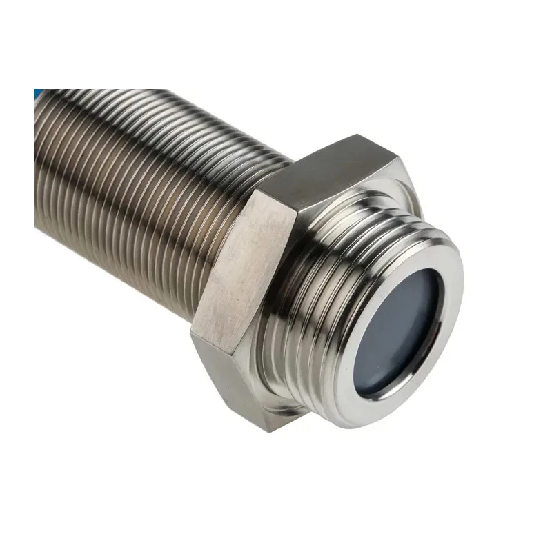 SICK Series Ultrasonic Level Sensor with Display, Screw Mount, Perfluoroelastomer Gasket, 1.4571 Stainless Steel Housing UP56