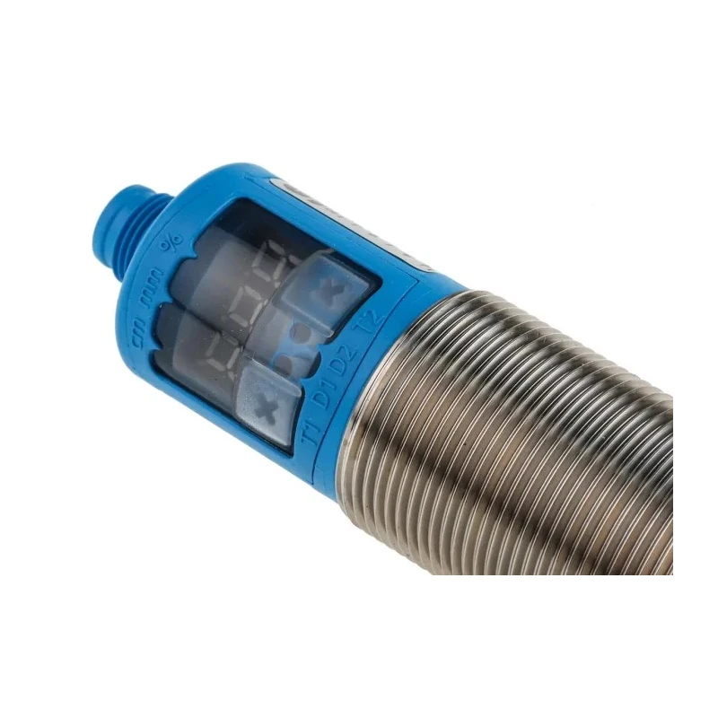 SICK Series Ultrasonic Level Sensor with Display, Screw Mount, Perfluoroelastomer Gasket, 1.4571 Stainless Steel Housing UP56