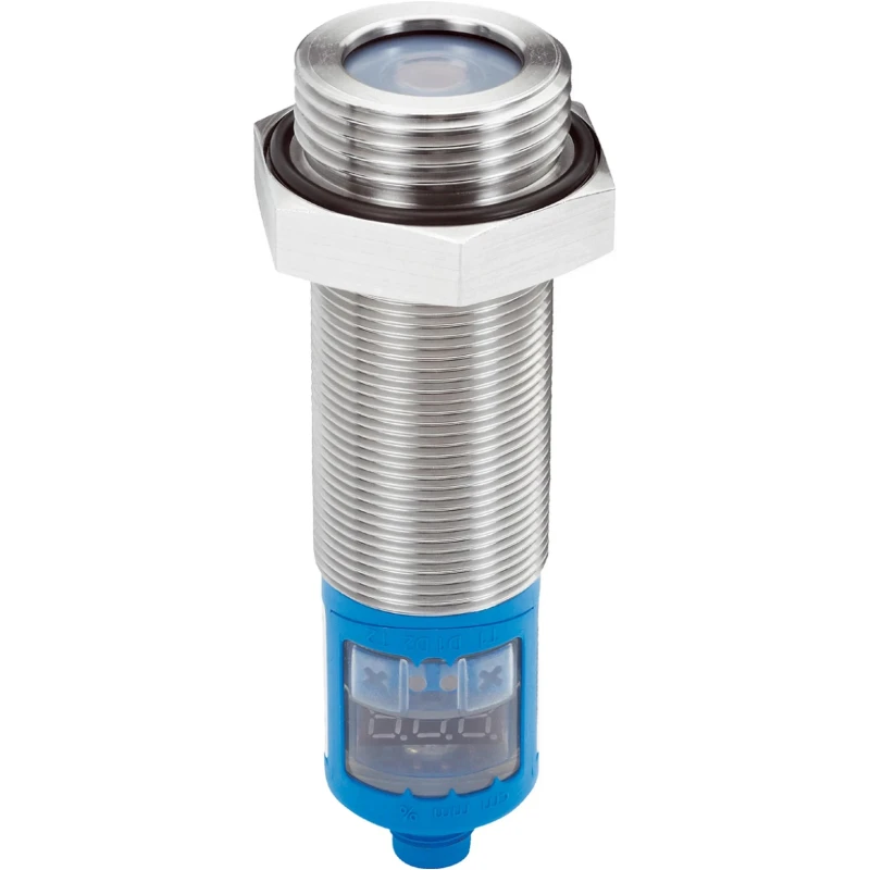 SICK Series Ultrasonic Level Sensor with Display, Screw Mount, Perfluoroelastomer Gasket, 1.4571 Stainless Steel Housing UP56