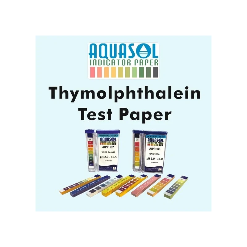 Buy Aquasol Thymolphthalein Test Paper AIPTH Onlines