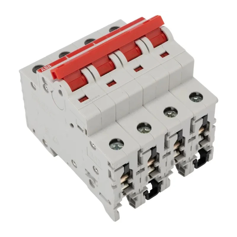 ABB 4-Pole DIN Rail Isolator Switch 32A IP20 SD204 Series 2CDD284101R0032 SD204/32