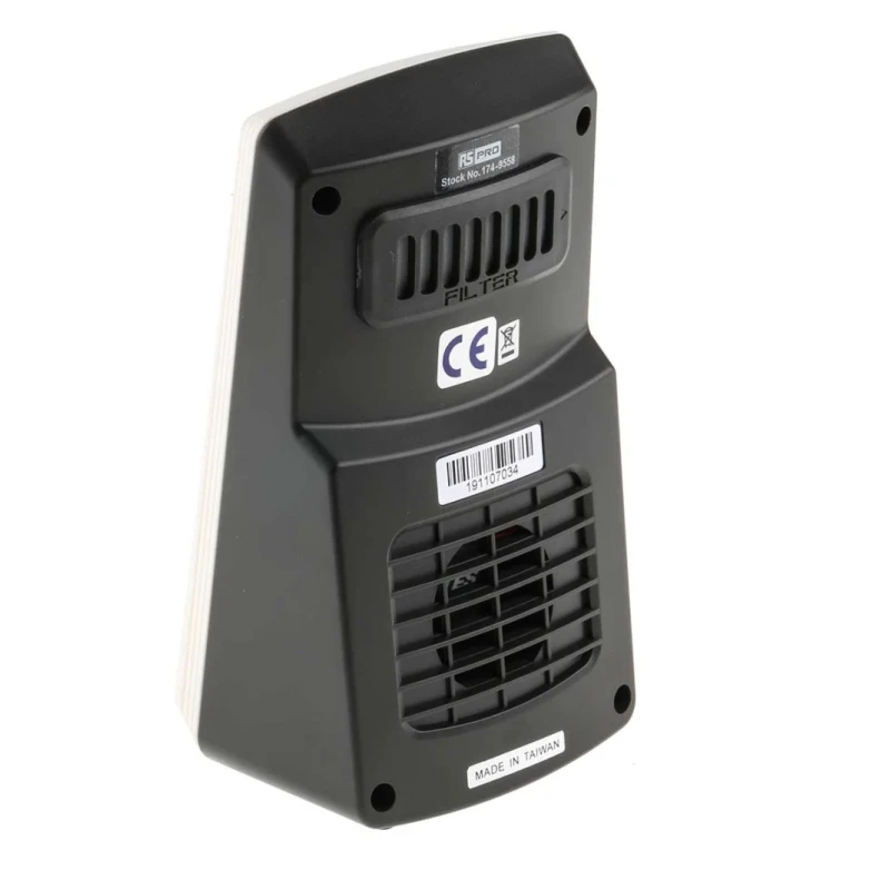 RS Pro Data Logging Air Quality Monitor Battery-Powered Maximum 60 °C Temperature, 99 %RH Humidity RS-5322 174-9558