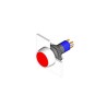 EAO Modular Push Button Switch Actuator for Use with Series 14 Switch, Latching, Panel Mount, IP67, 250V AC, Black 14-271.022