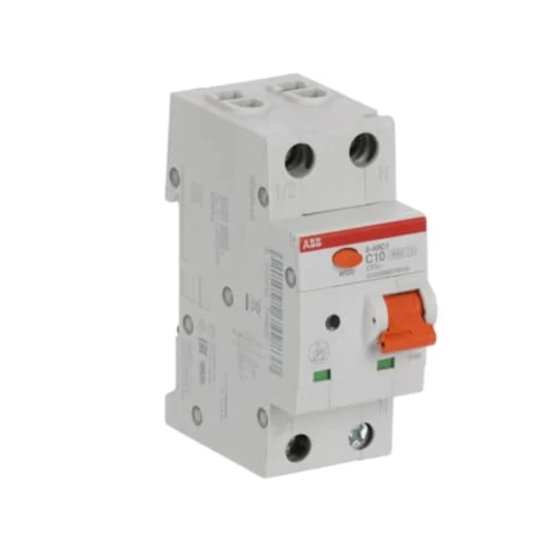 ABB Miniature Circuit Breaker 1-Pole 10A Type C 240V AC 6 kA Breaking Capacity ARC1