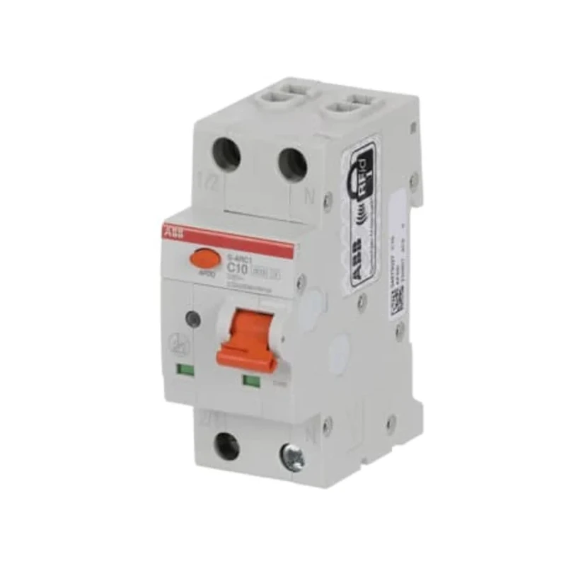 ABB Miniature Circuit Breaker 1-Pole 10A Type C 240V AC 6 kA Breaking Capacity ARC1