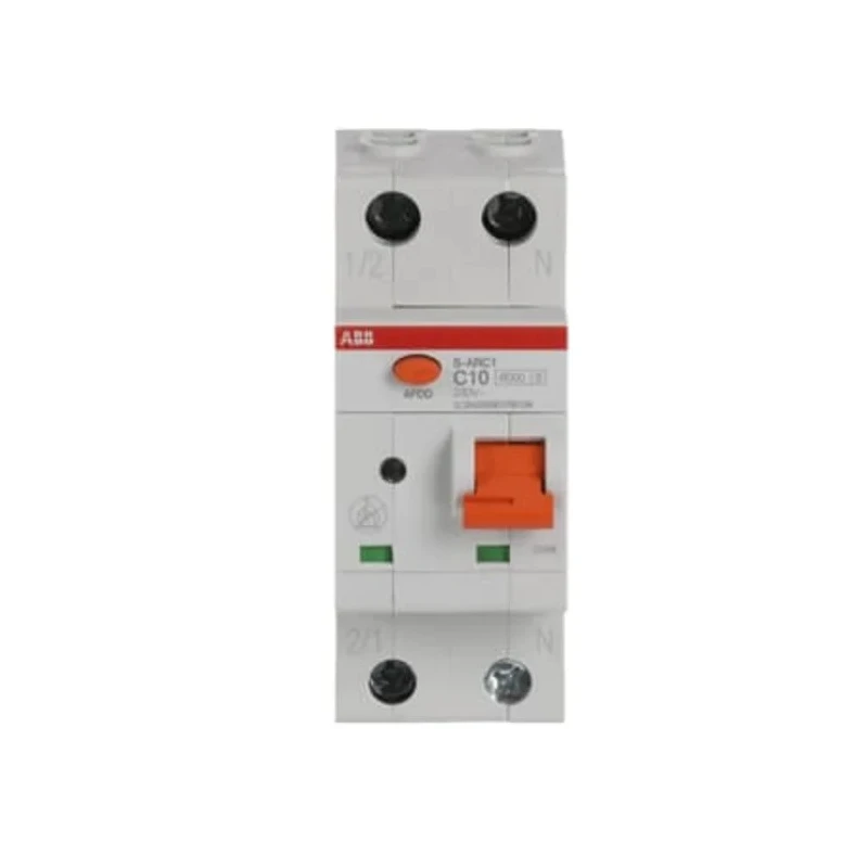 ABB Miniature Circuit Breaker 1-Pole 10A Type C 240V AC 6 kA Breaking Capacity ARC1