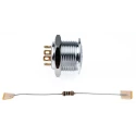 RS PRO Illuminated Push Button Switch Momentary Panel Mount 16 mm Cutout SPST White LED IP67 36 V dc 175-8450