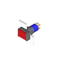 EAO Illuminated Push Button for Use with Series 51 Switch 51-121.022