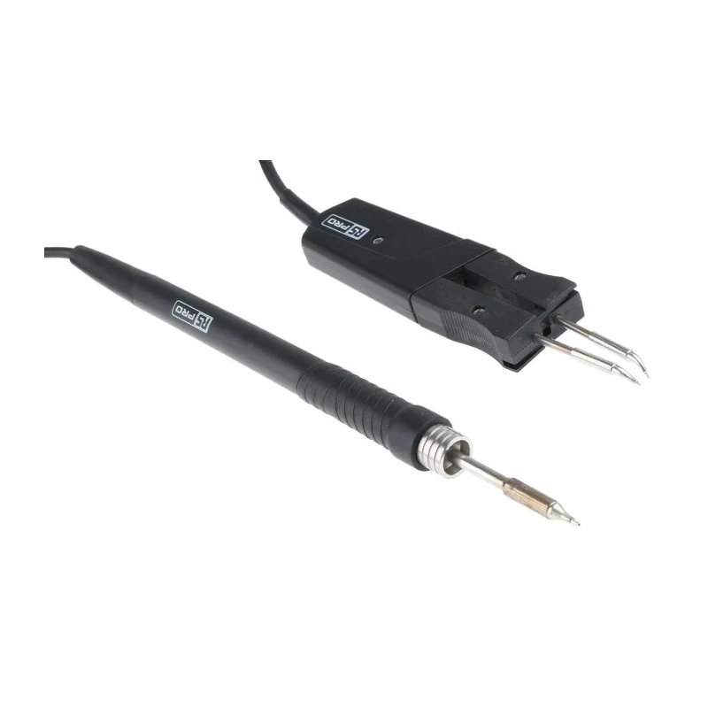 RS PRO Dual Channel Digital Soldering Station 200 W, 230V, LCD Display, 2 Outputs 176-0007