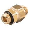 RS PRO Brass Straight Threaded Fitting Male BSPT 3/8 in to Male British Standard Parallel Pipe 3/8 in 176-1032