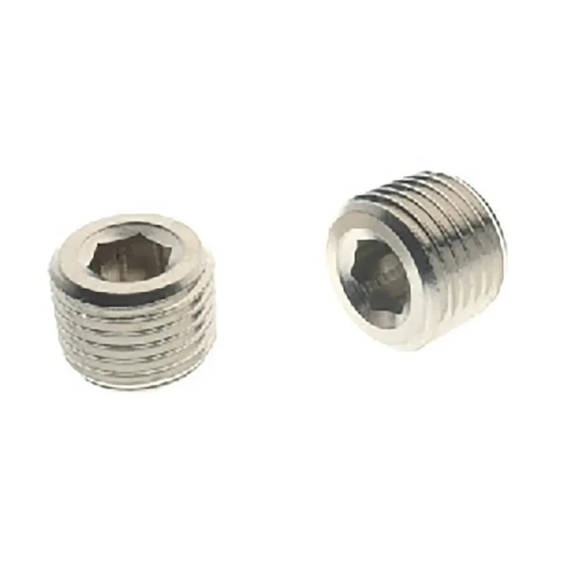 RS PRO Brass Pipe Fitting Straight Threaded Plug Male R 3/8 in 176-1056