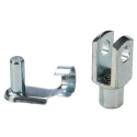 RS PRO Clevis Rod Cylinder for Pneumatic Cylinders 50 mm Bore Size Steel Material 176-1613