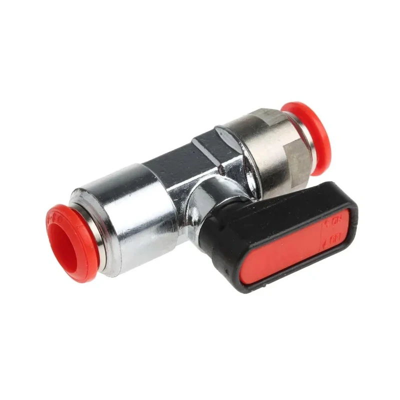 RS PRO Pneumatic Manual Control Valve Handle Micro Valve Push-In 8 mm 20 bar III B 176-2146