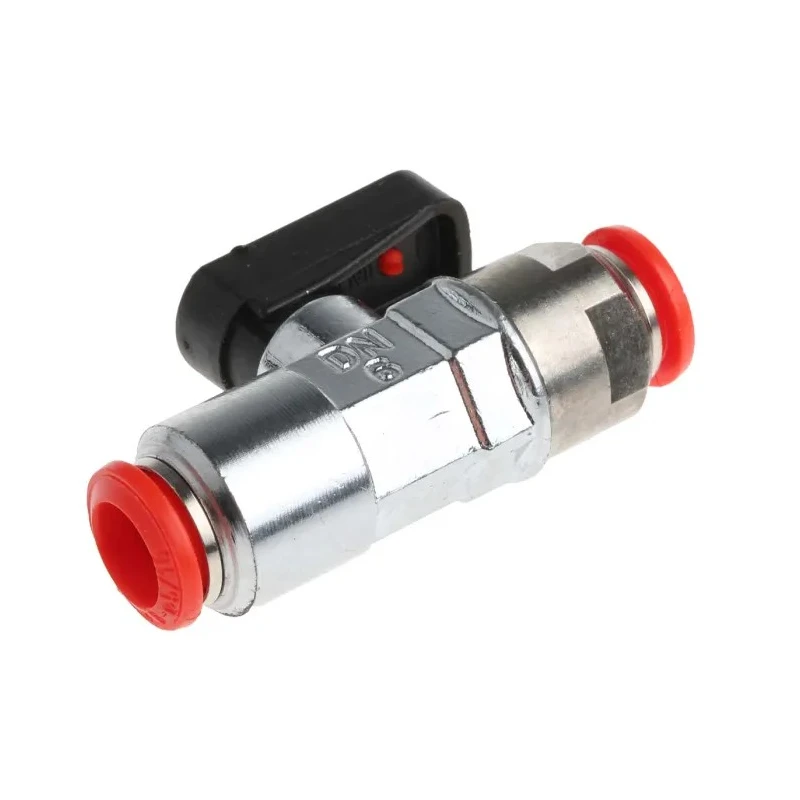 RS PRO Pneumatic Manual Control Valve Handle Micro Valve Push-In 8 mm 20 bar III B 176-2146