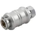 RS PRO Knob Pneumatic Manual Control Valve 10 mm, III B, Aluminium Body, 10 bar, Red Control Button 176-2265