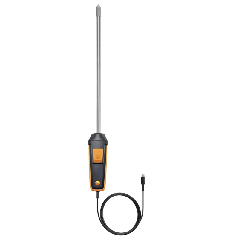 Testo Humidity and Temperature Probe 0 to 100%RH, -20°C to +180°C, USB Communication 0636 9775