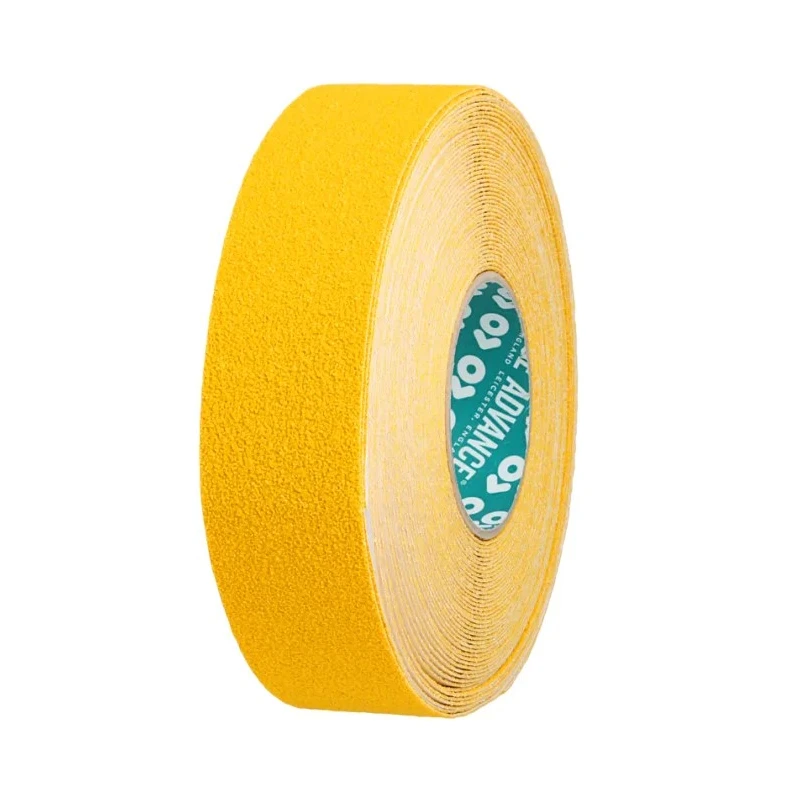 Advance Tapes Yellow Polyvinyl Chloride 18 m Hazard Tape 1 mm Thickness AT2000