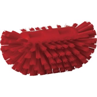 Vikan Hard Bristle Scrubbing Brush Red Polyester Bristle 40 mm Length 205 mm Width 130 mm Depth Denmark 70374
