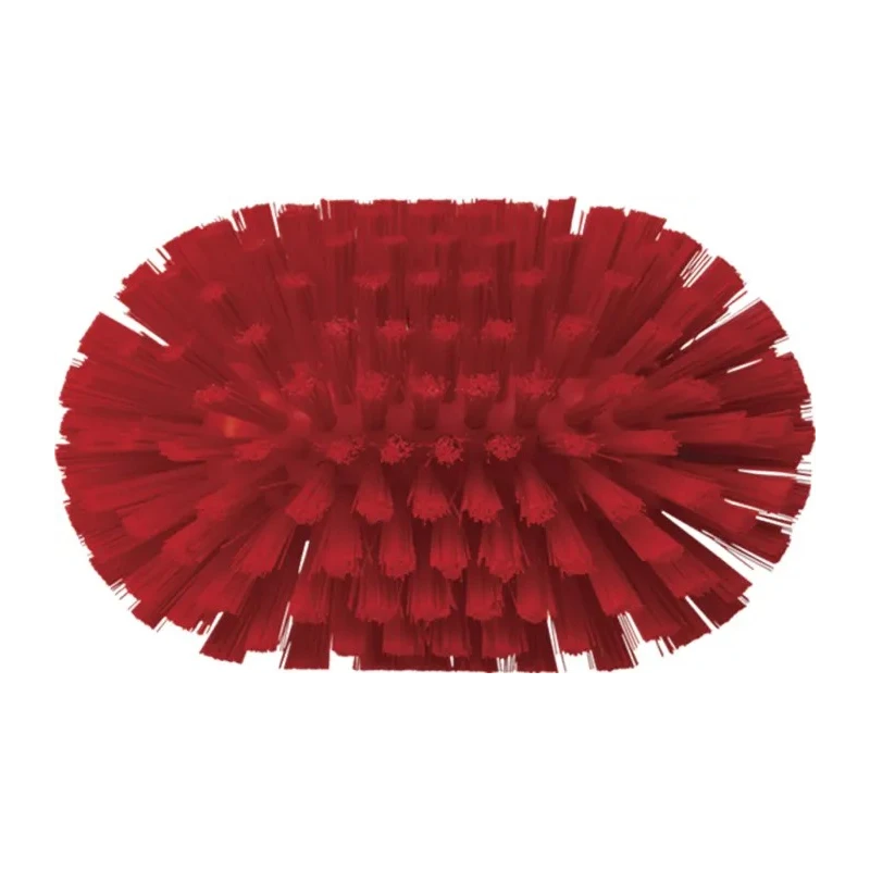 Vikan Hard Bristle Scrubbing Brush Red Polyester Bristle 40 mm Length 205 mm Width 130 mm Depth Denmark 70374