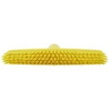 Vikan Hard Bristle Yellow Crevice Scrub Brush 225mm Width, 40mm Polyester Bristle, Model 70406