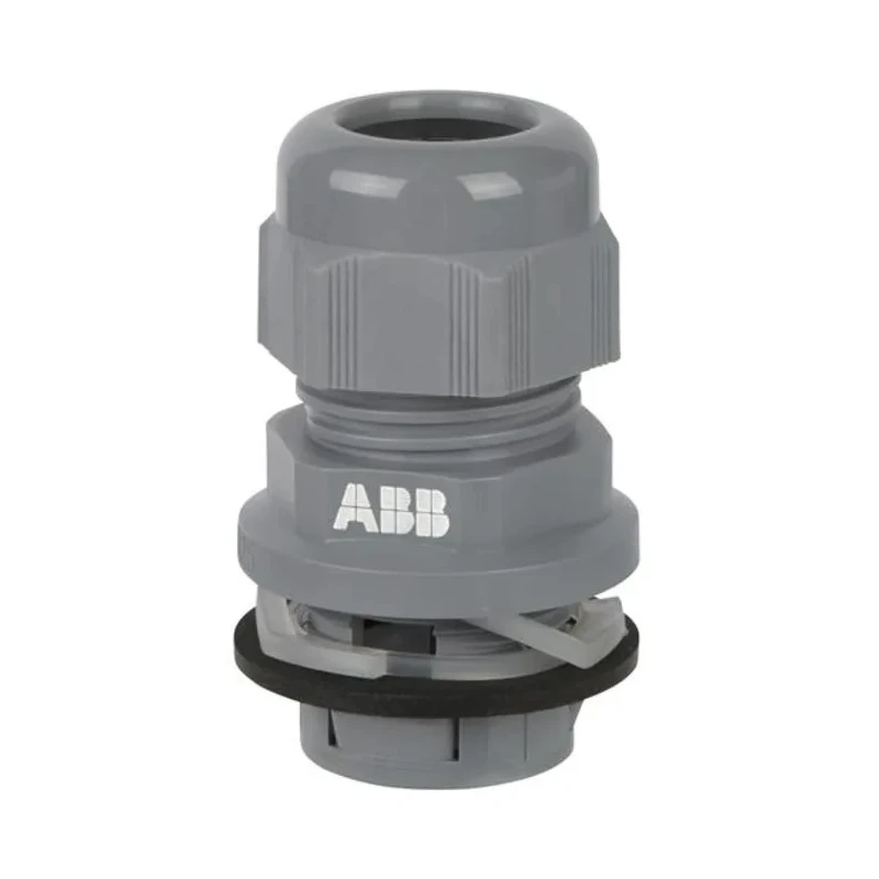 ABB NPG Series Black Nylon Cable Gland M20 Thread Size 7 mm Min., 13 mm Max., IP68 IP66 7TCA303070R0002 NPG-M202B