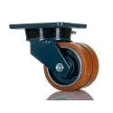 LAG Swivel Castor 600 kg Capacity 100 mm Wheel Polyurethane 7470