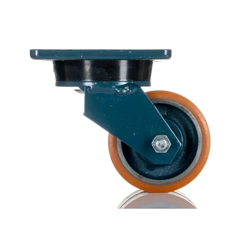 LAG Swivel Castor 600 kg Capacity 100 mm Wheel Polyurethane 7470