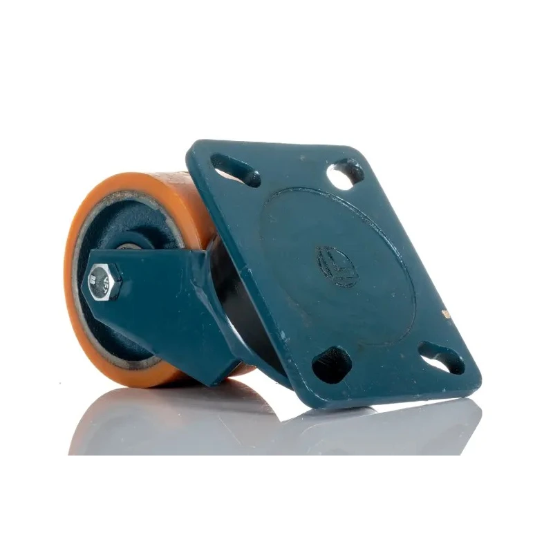 LAG Swivel Castor 600 kg Capacity 100 mm Wheel Polyurethane 7470