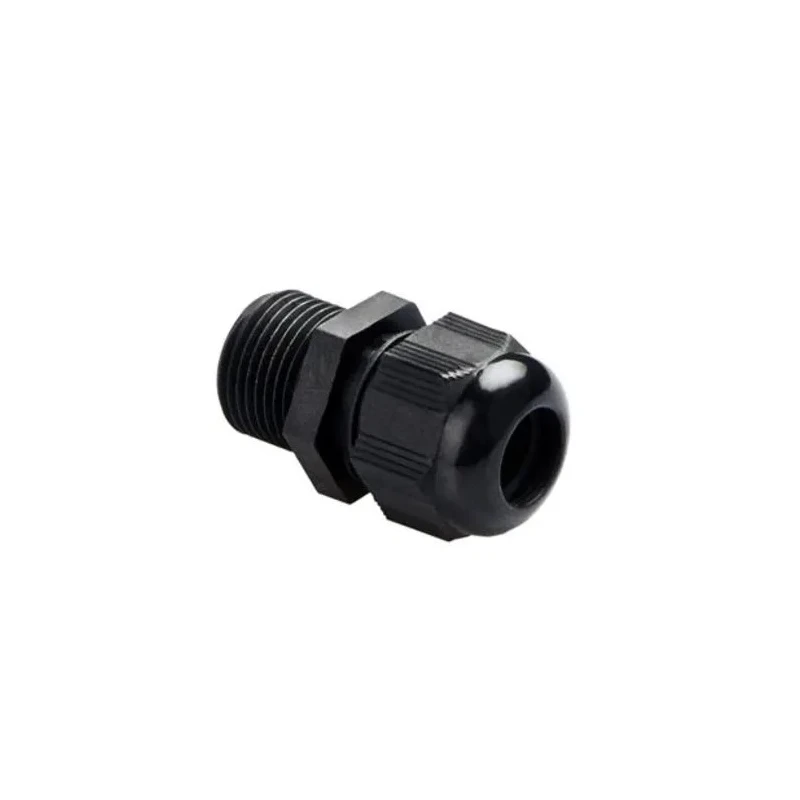 RS PRO NCG Series Black Nylon Cable Gland, M20 Thread Size, 6 mm Minimum to 12 mm Maximum Cable 7TCA303070R0045 NCG-M202B-L