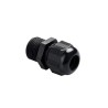 RS PRO NCG Series Black Nylon Cable Gland, M20 Thread Size, 6 mm Minimum to 12 mm Maximum Cable 7TCA303070R0045 NCG-M202B-L