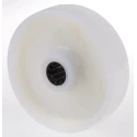 LAG White Polyamide Extra Heavy Duty Trolley Wheel 150mm Diameter 40mm Width Roller Bearing 400kg Load Capacity 4014