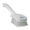 Vikan Hard Bristle White Scrubbing Brush, 36 mm Bristle Length, Polyester Bristle Material 41925