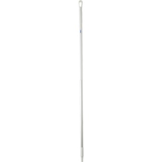 Vikan White Aluminium Broom Handle 1.51m Ergonomic Diameter 31mm for Use with Vikan Brooms Vikran Squeegees 29375